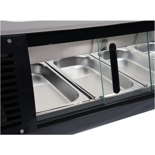 WITRYNA CHŁODNIC. 4x1/3 GN 117,7x42x29,5 -zdjęcie numer 6