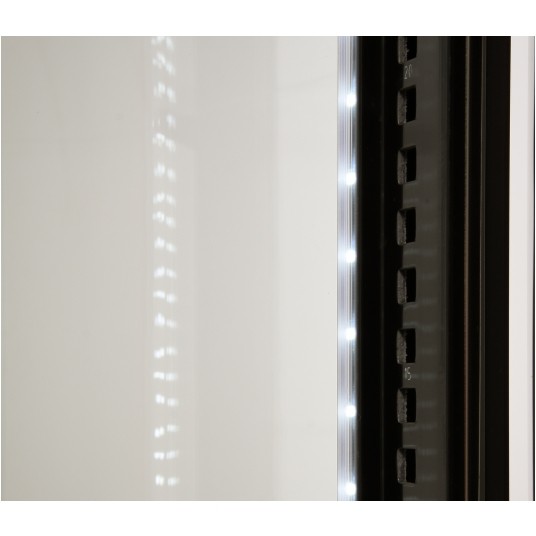 WITRYNA CHŁODNICZA 100L 48x48x103 CZARNA -zdjęcie numer 8