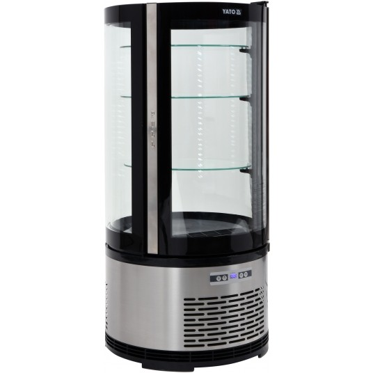 WITRYNA CHŁODNICZA 100L 48x48x103 CZARNA -zdjęcie numer 9