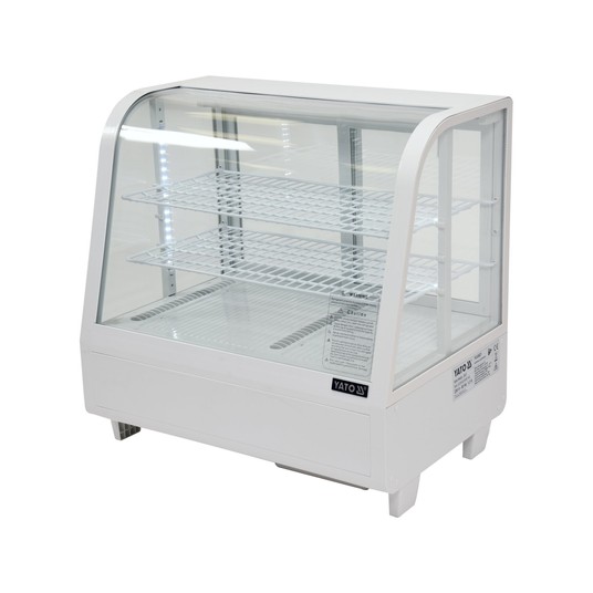 WITRYNA CHŁODNICZA 100L 68x45x67 BIAŁA -zdjęcie numer 2