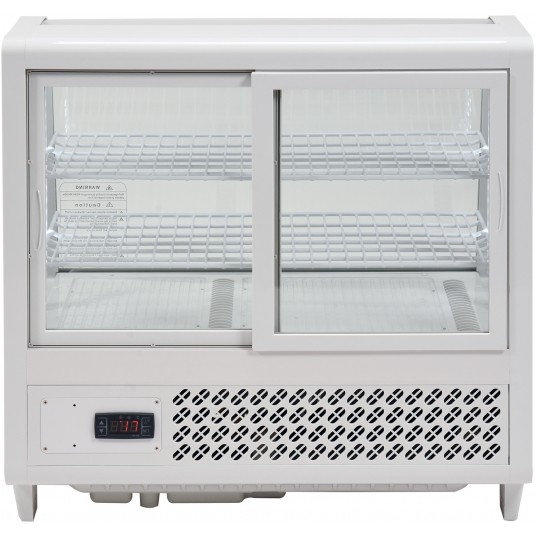 WITRYNA CHŁODNICZA 100L 68x45x67 BIAŁA -zdjęcie numer 9