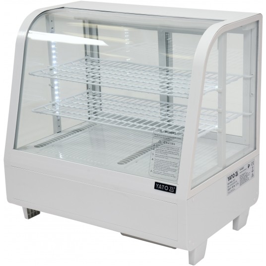 WITRYNA CHŁODNICZA 100L 68x45x67 BIAŁA -zdjęcie numer 3