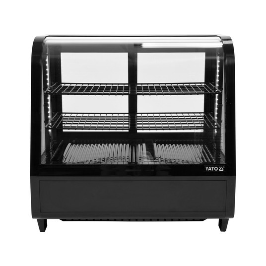 WITRYNA CHŁODNICZA 100L 68x45x67 CZARNA -zdjęcie numer 2