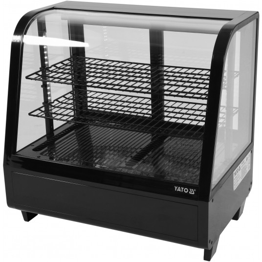 WITRYNA CHŁODNICZA 100L 68x45x67 CZARNA -zdjęcie numer 3