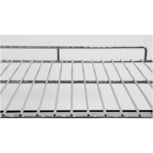 WITRYNA CHŁODNICZA 120L 70x56x68 SREBRNA -zdjęcie numer 9