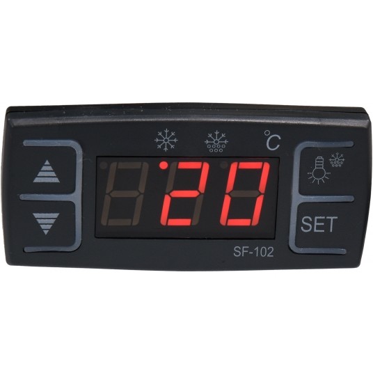 WITRYNA CHŁODNICZA 120L 70x56x68 SREBRNA -zdjęcie numer 5