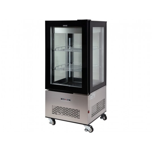 WITRYNA CHŁODNICZA 270L 65x65x150 CZARNA -zdjęcie numer 1
