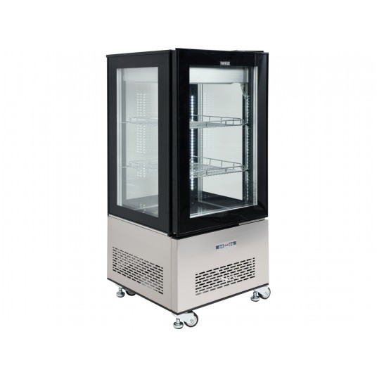 WITRYNA CHŁODNICZA 270L 65x65x150 CZARNA -zdjęcie numer 7