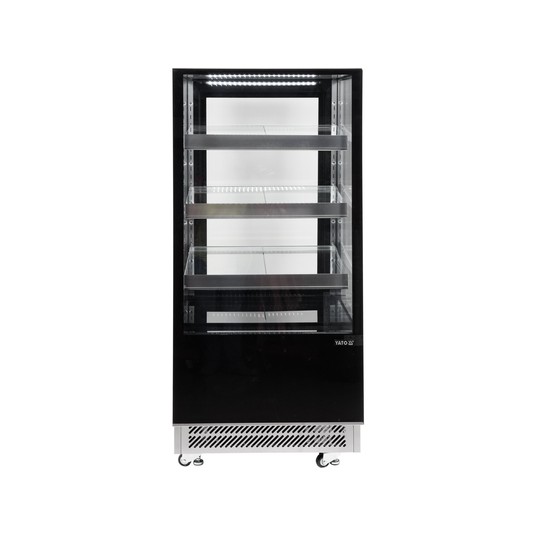 WITRYNA CHŁODNICZA 350L 65x80x144 CZARNA -zdjęcie numer 3