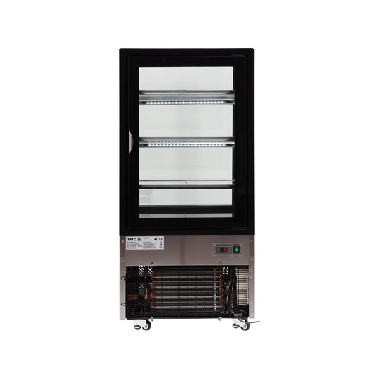 WITRYNA CHŁODNICZA 350L 65x80x144 CZARNA -zdjęcie numer 6