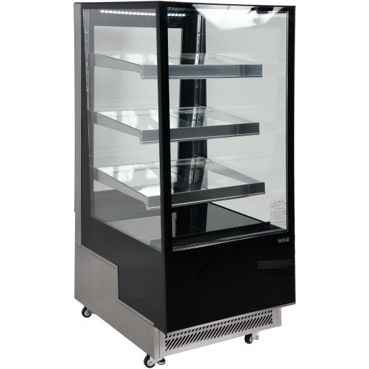 WITRYNA CHŁODNICZA 350L 65x80x144 CZARNA -zdjęcie numer 2