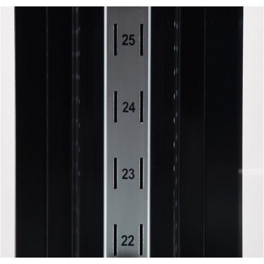 WITRYNA CHŁODNICZA 360L 68x68x175 CZARNA -zdjęcie numer 8