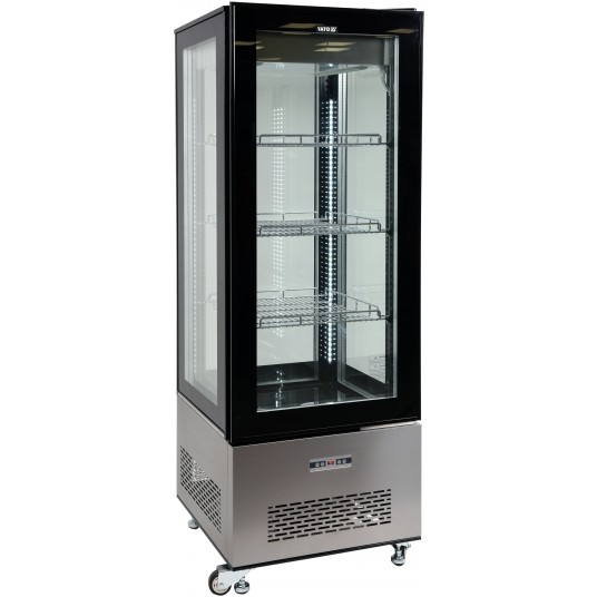 WITRYNA CHŁODNICZA 400L 65x65x190 CZARNA -zdjęcie numer 12