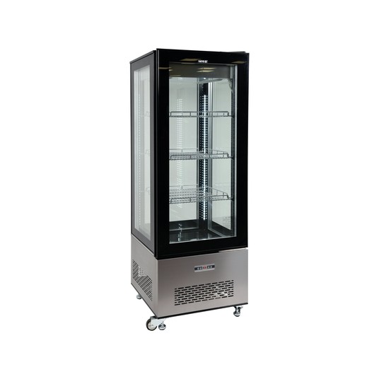 WITRYNA CHŁODNICZA 400L 65x65x190 CZARNA -zdjęcie numer 7