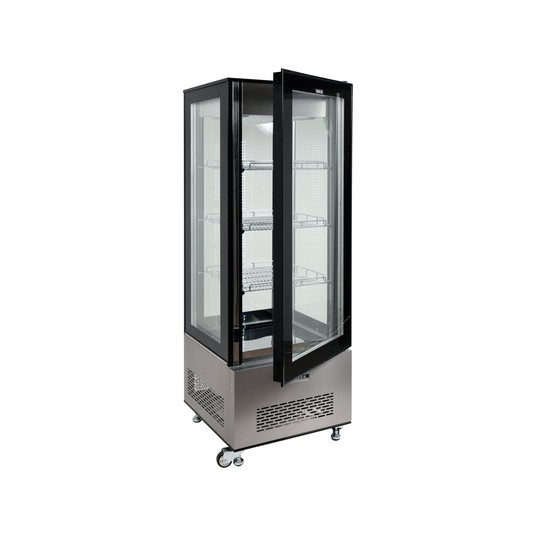 WITRYNA CHŁODNICZA 400L 65x65x190 CZARNA -zdjęcie numer 6