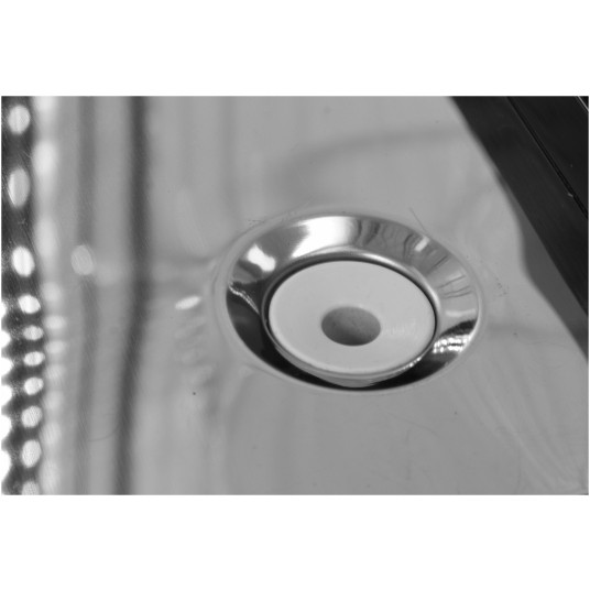 WITRYNA CHŁODNICZA 400L 65x65x190 CZARNA -zdjęcie numer 8