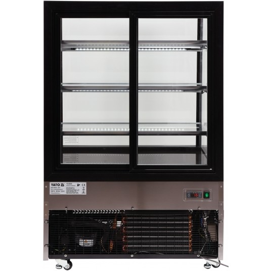 WITRYNA CHŁODNICZA 500L 90x80x144 CZARNA -zdjęcie numer 10