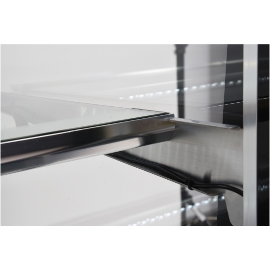 WITRYNA CHŁODNICZA 500L 90x80x144 CZARNA -zdjęcie numer 7