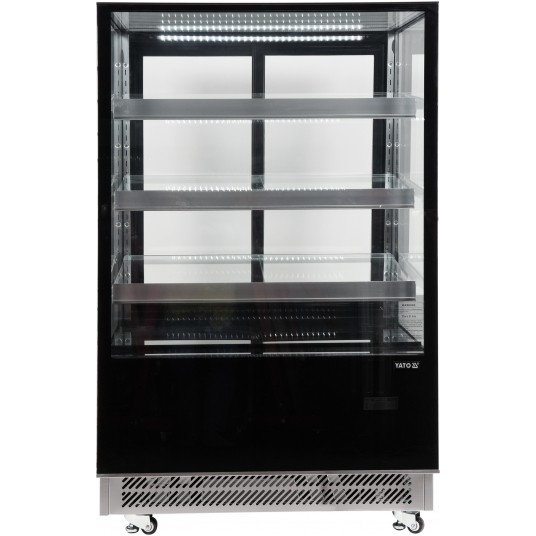 WITRYNA CHŁODNICZA 500L 90x80x144 CZARNA -zdjęcie numer 1