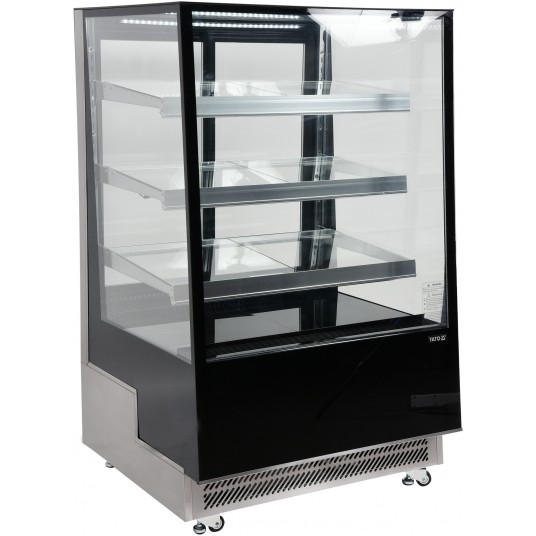 WITRYNA CHŁODNICZA 500L 90x80x144 CZARNA -zdjęcie numer 2