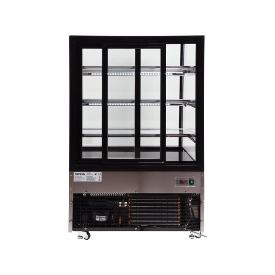 WITRYNA CHŁODNICZA 500L 90x80x144 CZARNA -zdjęcie numer 6