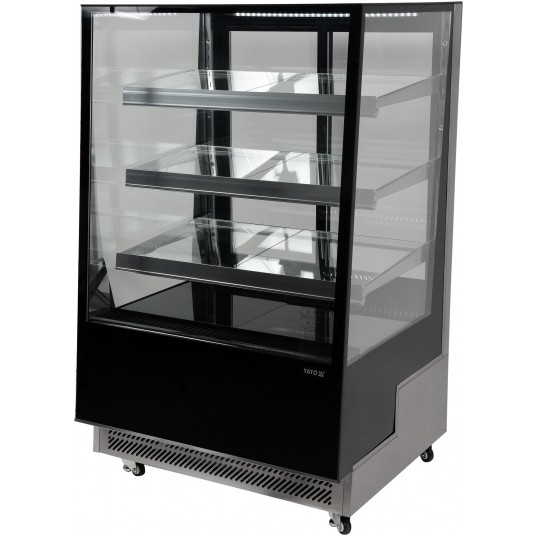 WITRYNA CHŁODNICZA 500L 90x80x144 CZARNA -zdjęcie numer 3