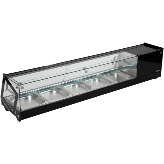 WITRYNA CHŁODNICZA 5x1/2 GN 175x39x37 -zdjęcie numer 2