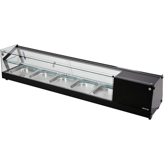 WITRYNA CHŁODNICZA 5x1/2 GN 175x39x37 -zdjęcie numer 3
