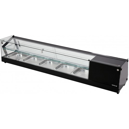 WITRYNA CHŁODNICZA 5x1/2 GN 175x39x37 -zdjęcie numer 3