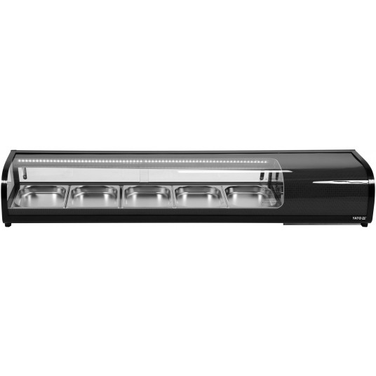 WITRYNA CHŁODNICZA 5x1/2 GN 180x42x29,6 -zdjęcie numer 1