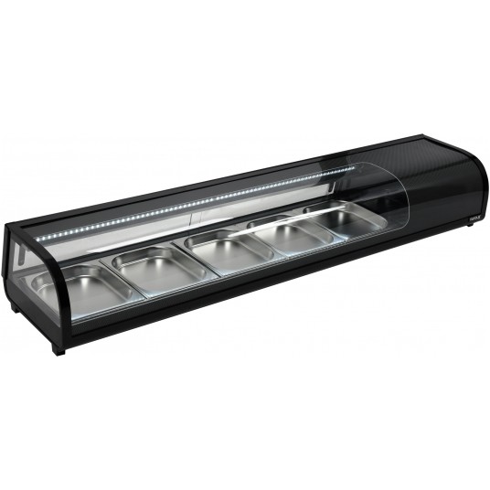 WITRYNA CHŁODNICZA 5x1/2 GN 180x42x29,6 -zdjęcie numer 2