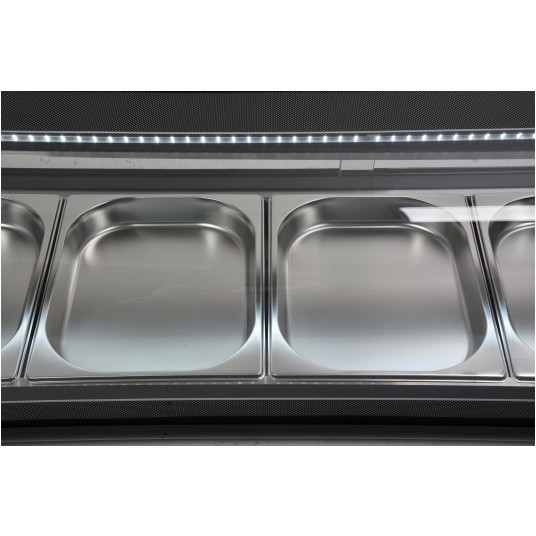 WITRYNA CHŁODNICZA 5x1/2 GN 180x42x29,6 -zdjęcie numer 6