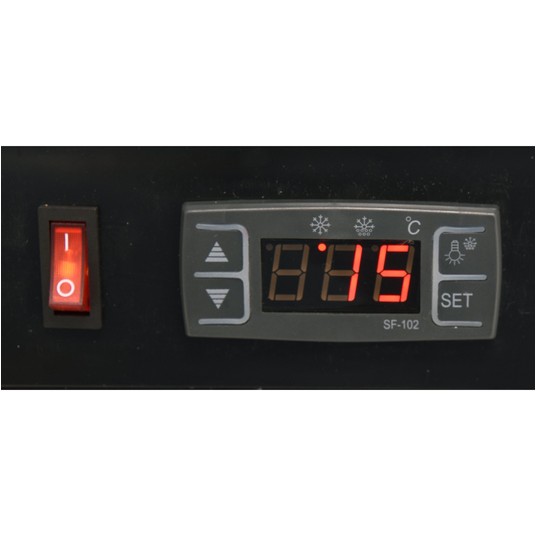 WITRYNA CHŁODNICZA 5x1/2 GN 180x42x29,6 -zdjęcie numer 7