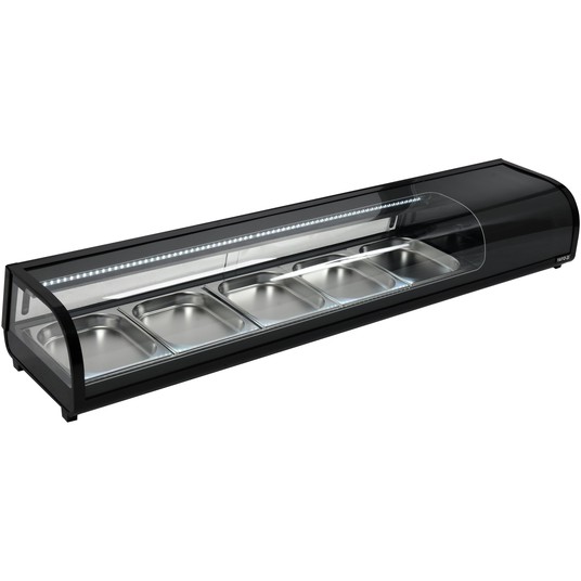 WITRYNA CHŁODNICZA 5x1/2 GN 180x42x29,6 -zdjęcie numer 1