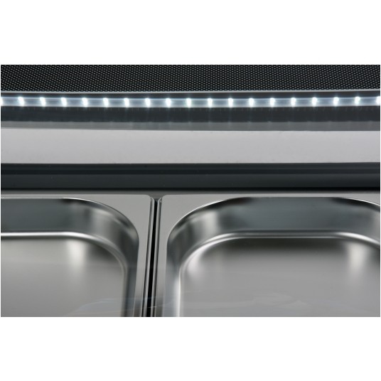 WITRYNA CHŁODNICZA 5x1/2 GN 180x42x29,6 -zdjęcie numer 4