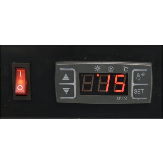 WITRYNA CHŁODNICZA 5x1/2 GN 180x42x29,6 -zdjęcie numer 5