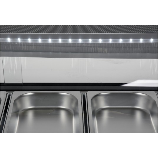 WITRYNA CHŁODNICZA 6x1/3 GN 153x42x29,5 -zdjęcie numer 4