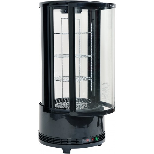 WITRYNA CHŁODNICZA 73L 50x50x106 CZARNA -zdjęcie numer 3