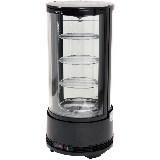 WITRYNA CHŁODNICZA 73L 50x50x106 CZARNA -zdjęcie numer 2