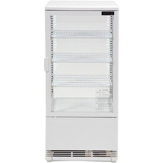 WITRYNA CHŁODNICZA 78L 42x38x96 BIAŁA -zdjęcie numer 1