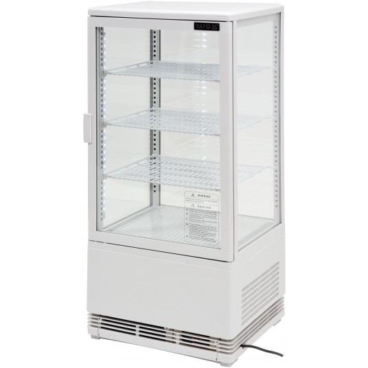 WITRYNA CHŁODNICZA 78L 42x38x96 BIAŁA -zdjęcie numer 2