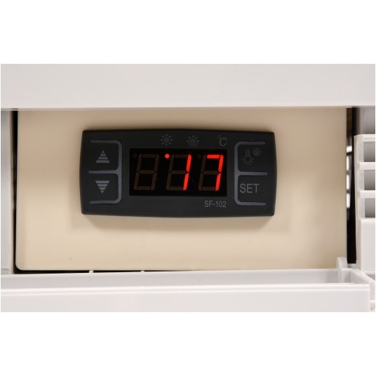 WITRYNA CHŁODNICZA 78L 42x38x96 BIAŁA -zdjęcie numer 4