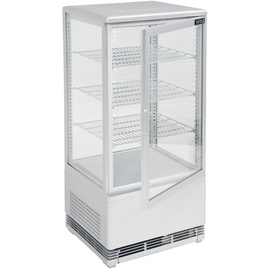WITRYNA CHŁODNICZA 78L 42x38x96 BIAŁA -zdjęcie numer 3