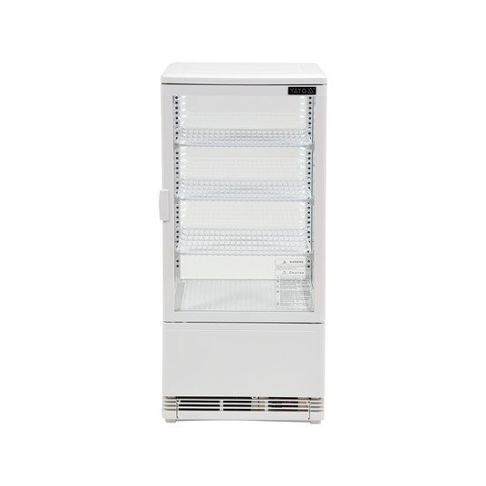 WITRYNA CHŁODNICZA 78L 42x38x96 BIAŁA -zdjęcie numer 2