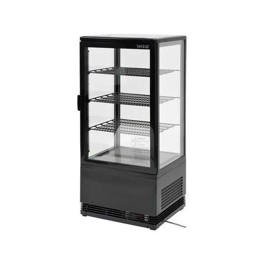 WITRYNA CHŁODNICZA 78L 42x38x96 CZARNA -zdjęcie numer 1