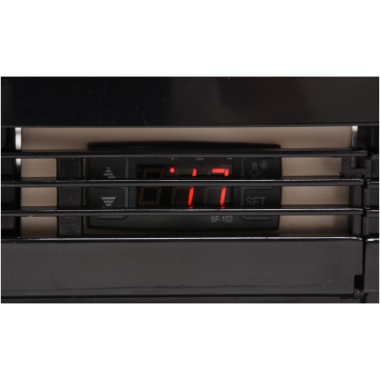 WITRYNA CHŁODNICZA 78L 42x38x96 CZARNA -zdjęcie numer 8