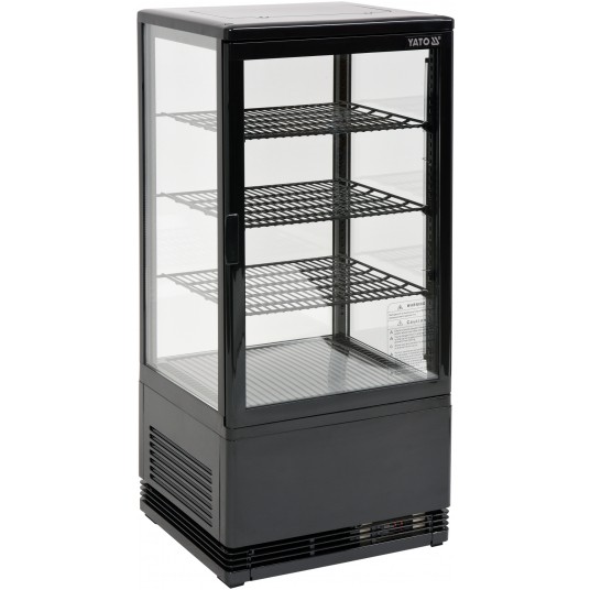 WITRYNA CHŁODNICZA 78L 42x38x96 CZARNA -zdjęcie numer 9