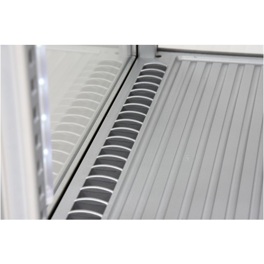 WITRYNA CHŁODNICZA 78L 42x38x96 SREBRNA -zdjęcie numer 7