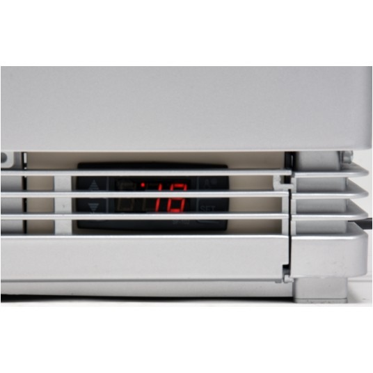 WITRYNA CHŁODNICZA 78L 42x38x96 SREBRNA -zdjęcie numer 4