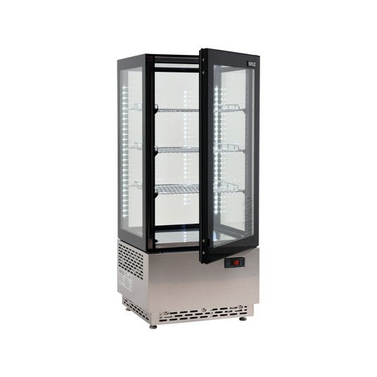 WITRYNA CHŁODNICZA 78L 43x39x98 CZARNA -zdjęcie numer 3
